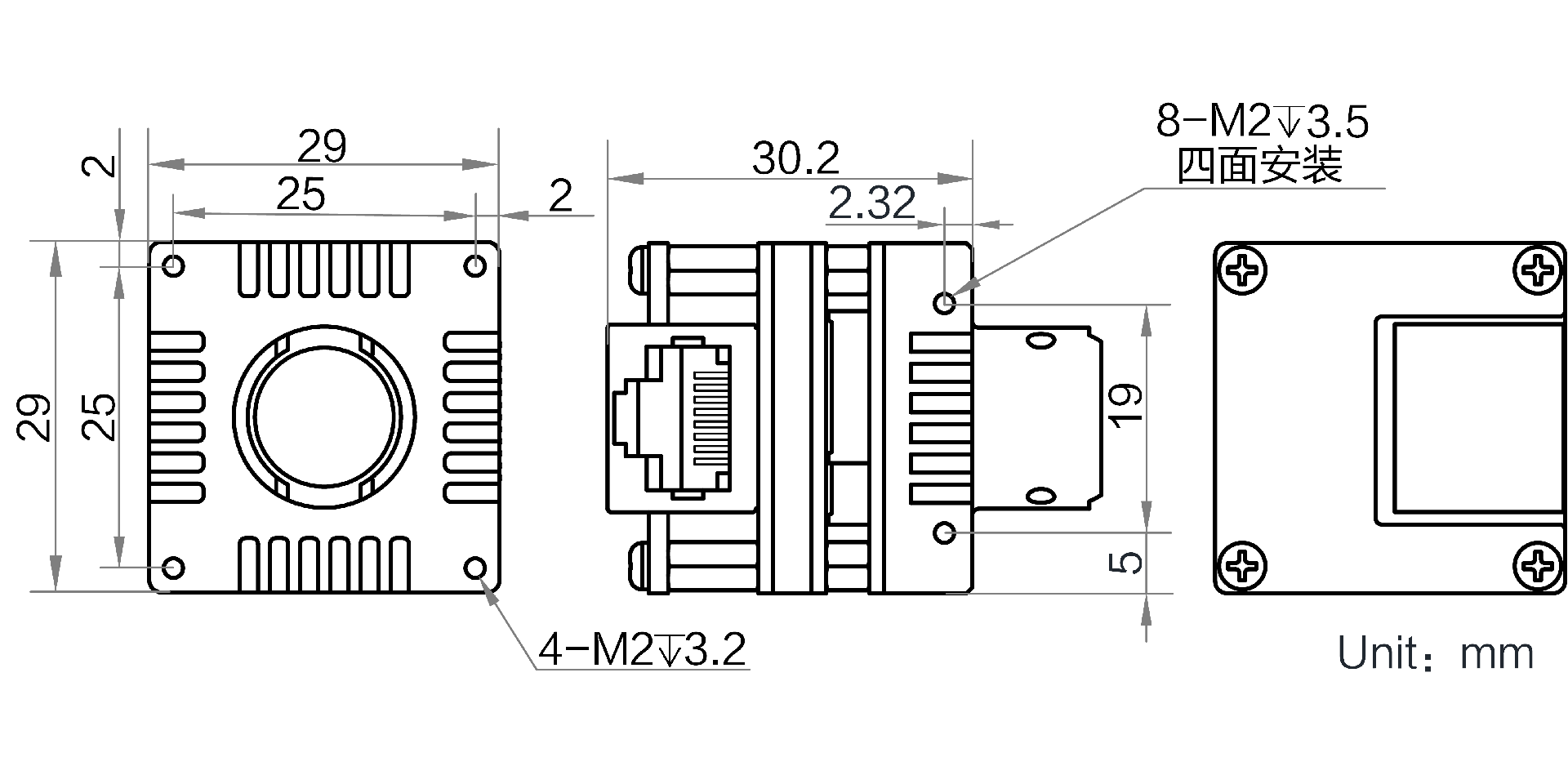 40萬像素網(wǎng)口板級相機,IMX297,黑白,M12前蓋.png image.png