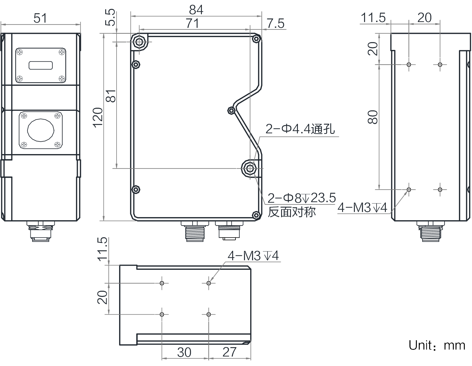 3D激光輪廓傳感器,工作范圍50.5-75.5mm,掃描速率700-10000Hz,Z軸重復(fù)精度0.4um.png image.png
